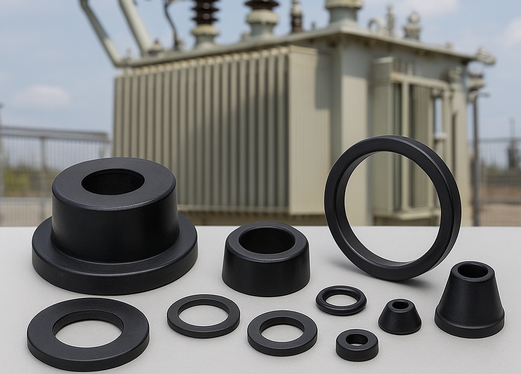 borrachas para transformadores e autotransformadores V2